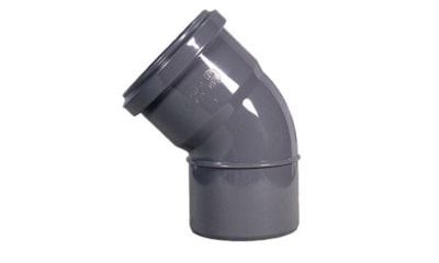 Curva de PVC 140x45º TD