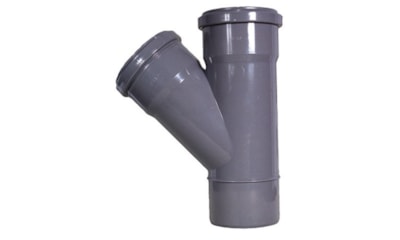 Forquilha de PVC 90x45º TD