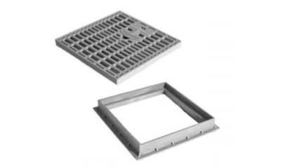 Grelha Reforçada c/Manipulo 20x20 c/ Aro Plástico