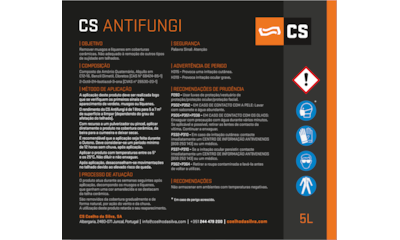 Lava Telhados Anti-Fungi de 5 Litros- CS