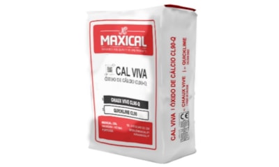 Cal Viva Em Po 30Kg. MAXICAL