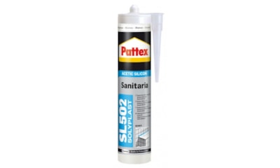 Silicone Pattex Sanitario SL502 Transparente 300ml