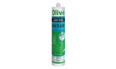 Tubo Silicone Multiusos OLIVÉ Cinza 280ml