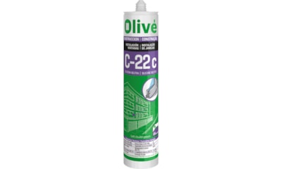 Tubo Silicone OLIVE C-22 ES-PT Preto 300ml